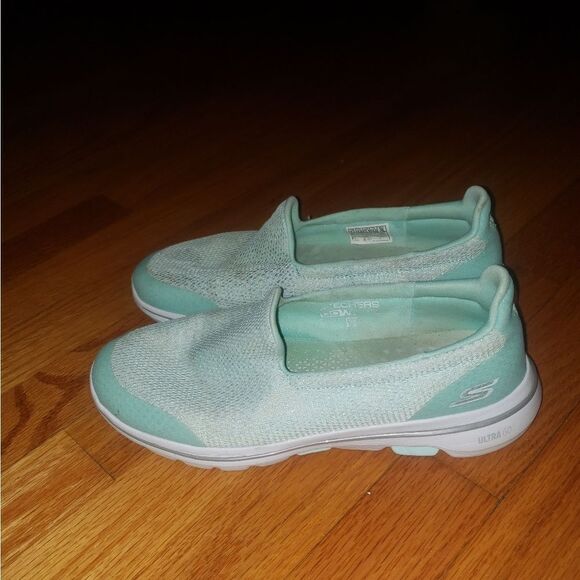Skechers mint green Slip-On Flats - Picture 3 of 7